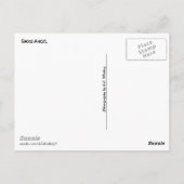 雪天使 ポストカード (裏面)