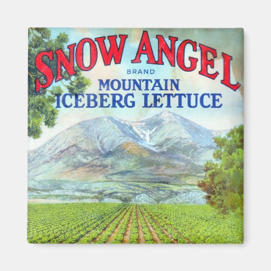 雪天使 マグネット (正面)