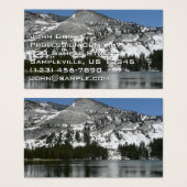 雪天屋湖ヨセミテ国立公園の写真 (正面&裏面)