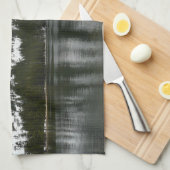 雪天屋湖ヨセミテ国立公園の写真 キッチンタオル (四つ折り)