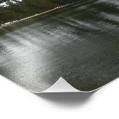 雪天屋湖ヨセミテ国立公園の写真 フォトプリント            (角)