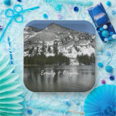 雪天屋湖ヨセミテ国立公園の写真 ペーパープレート (パーティー)