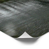 雪天屋湖ヨセミテ国立公園の写真 ポスター (コーナー)