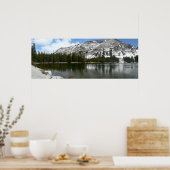 雪天屋湖ヨセミテ国立公園の写真 ポスター (キッチン)