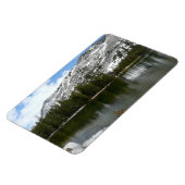 雪天屋湖ヨセミテ国立公園の写真 マグネット (左側)