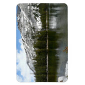 雪天屋湖ヨセミテ国立公園の写真 マグネット (縦)