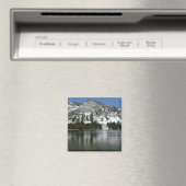 雪天屋湖ヨセミテ国立公園の写真 マグネット (インサイチュ (食洗機))