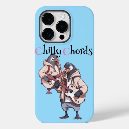 雪姫セレナーデ:ギタリストペンギンペア Case-Mate iPhoneケース (裏面)