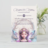 雪姫ピンクの妖精の魔法の魅惑的な冬 招待状 (スタンド正面)