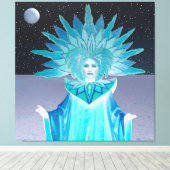 雪姫 キャンバスプリント (インサイチュ (ウッドフロア))