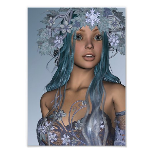 雪姫 フォトプリント            (正面)