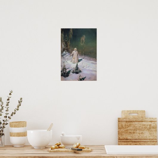 雪姫, 1899 ポスター (キッチン)