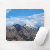 雪威厳のある帽をかぶった山マウスパッド マウスパッド (マウス)