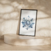 雪威厳のある片ポスター ポスター