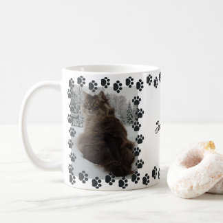 雪子猫マグ コーヒーマグカップ