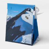 雪山と雪だるまお願いボックス フェイバーボックス (裏面サイド)