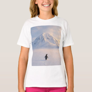雪山のペンギン Tシャツ