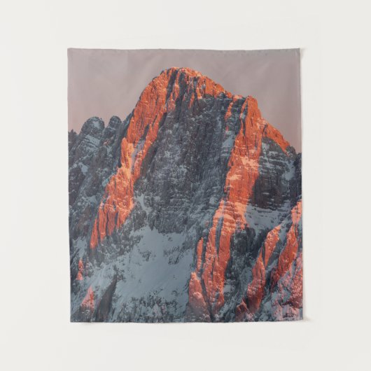 雪山の太陽の光 タペストリー (正面)