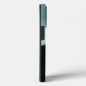 雪山の神秘的な青いネオンライト Case-Mate iPhoneケース (裏面 / 右)