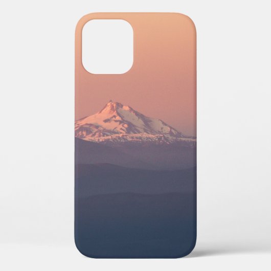 雪山の航空写真 Case-Mate iPhoneケース (裏面)
