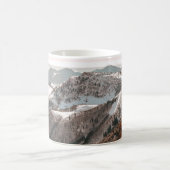 雪山の鳥の目 コーヒーマグカップ (中央)