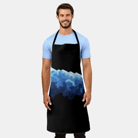 雪山シャワー エプロン (着用した状態)