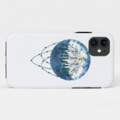雪山パインツリー自然アドベンチャーアウトドア Case-Mate iPhoneケース (裏面(横))