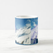 雪山ユニコーン・ツインビュー コーヒーマグカップ (中央)