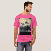 雪山レンジグラフィック Tシャツ (正面フル)