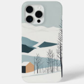 雪山抽象芸術アートフォンケース Case-Mate iPhoneケース (裏面)