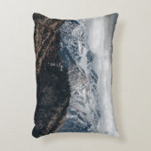 雪山用壁紙 アクセントクッション (正面(垂直))