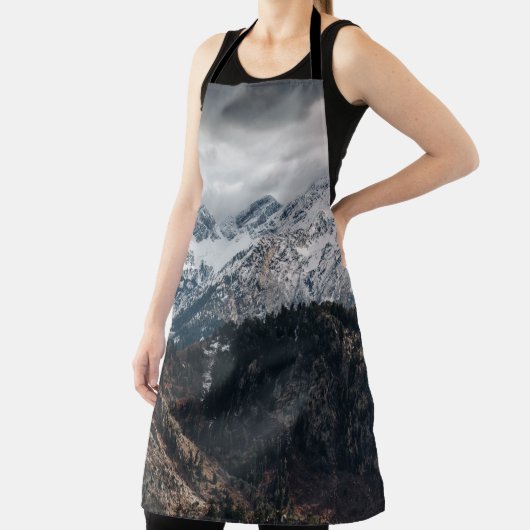 雪山用壁紙 エプロン (インサイチュ)