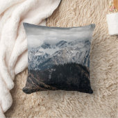 雪山用壁紙 クッション (ブランケット)