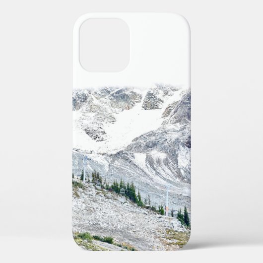 雪山近くの松 Case-Mate iPhoneケース (裏面)