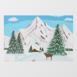 雪山 ウィンドウサイン