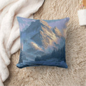 雪山 クッション (ブランケット)
