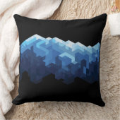 雪山 クッション (ブランケット)