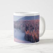 雪山 ジャンボコーヒーマグカップ (正面右)