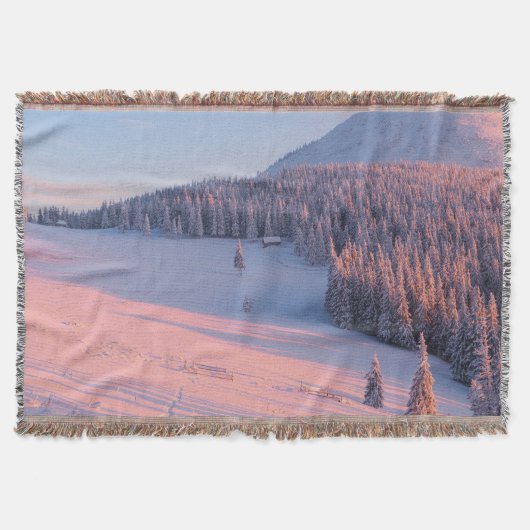 雪山 スローブランケット (正面)