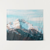 雪山 タペストリー (正面(横))