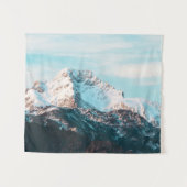 雪山 タペストリー (正面(横))