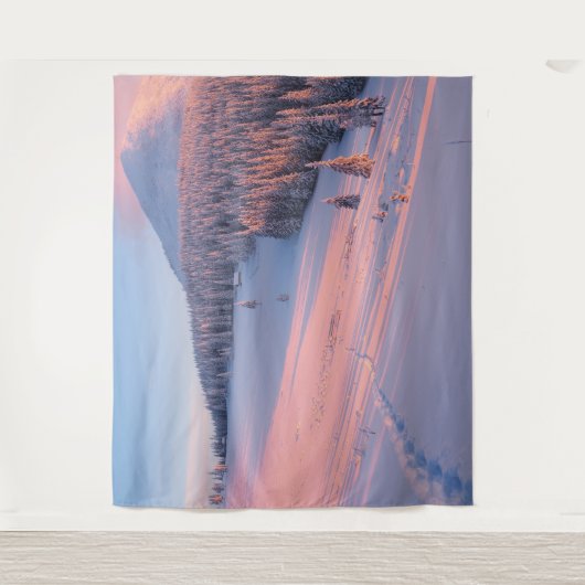 雪山 タペストリー (正面)