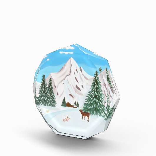 雪山 フォトブロック (右)