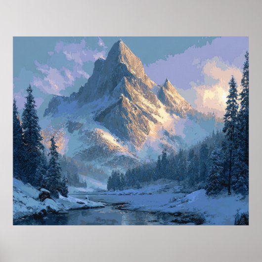 雪山 ポスター (正面)