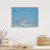 雪山 ポスター (キッチン)