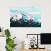 雪山 ポスター (ホームオフィス)