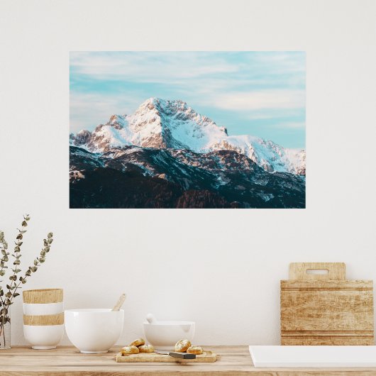 雪山 ポスター (キッチン)