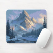 雪山 マウスパッド (マウス)