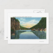 雪崩湖からのコルデン湖の眺め ポストカード (正面/裏面)