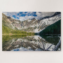 雪崩湖での反射 ジグソーパズル